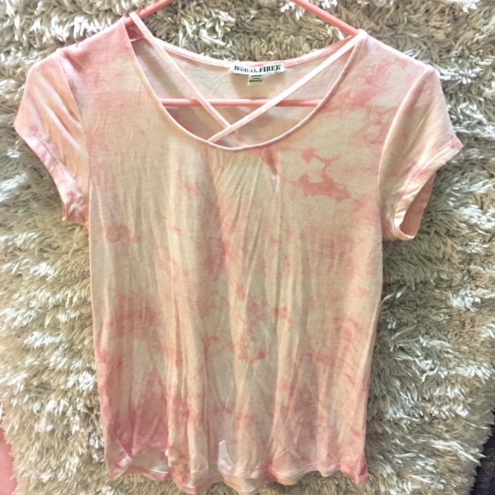 Bright Pink Strappy Blouse